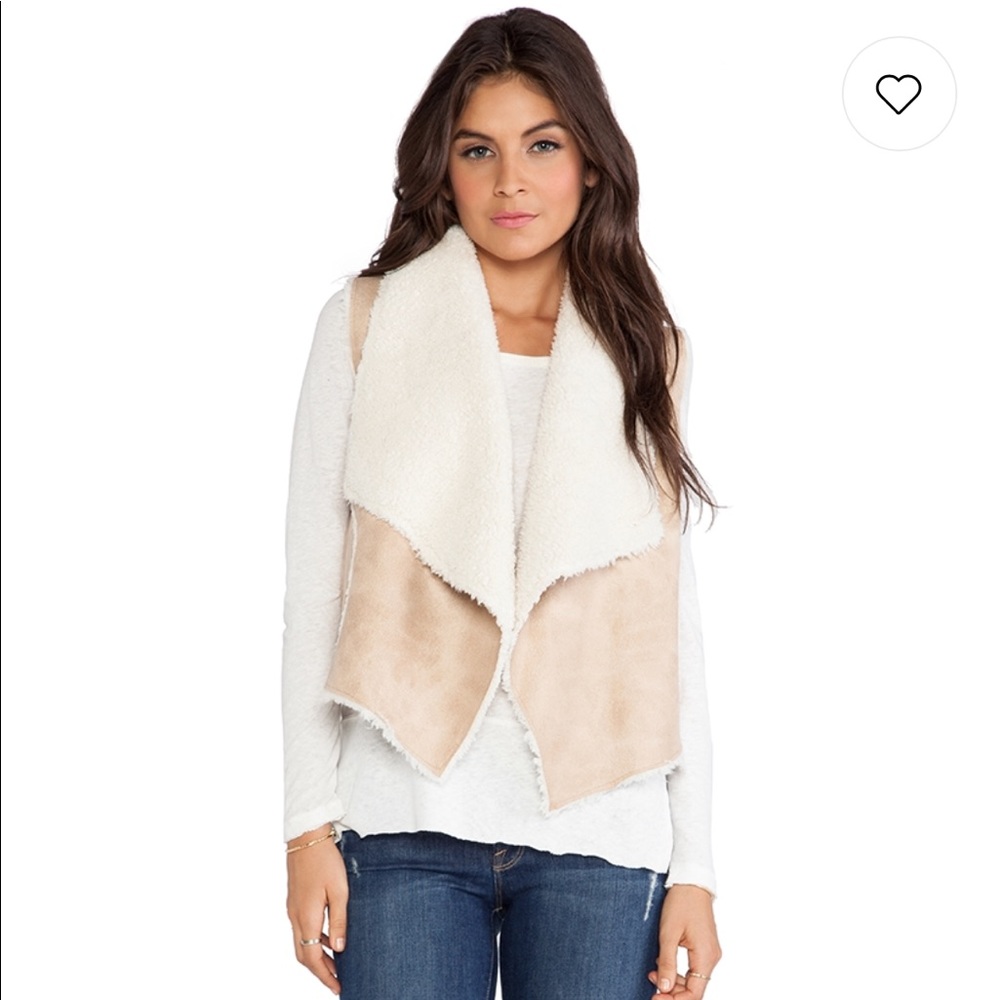 NWT | Sherpa Vest | Revolve